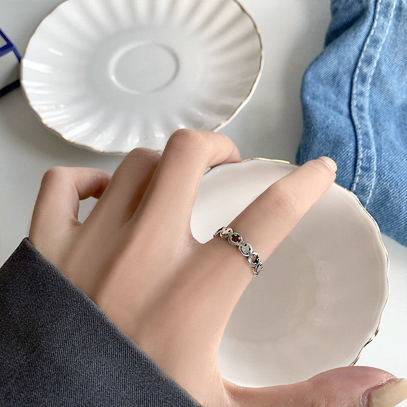 Women's Opening Adjustable Index Finger Retro High Rings