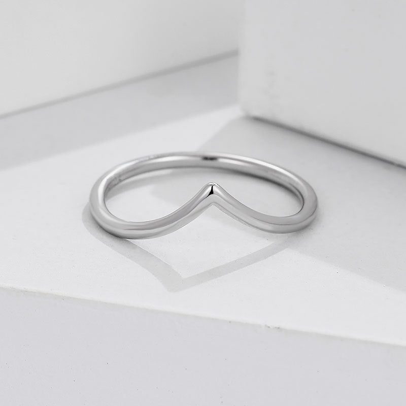 Creative Sterling Sier Versatile Personality Mountain Rings