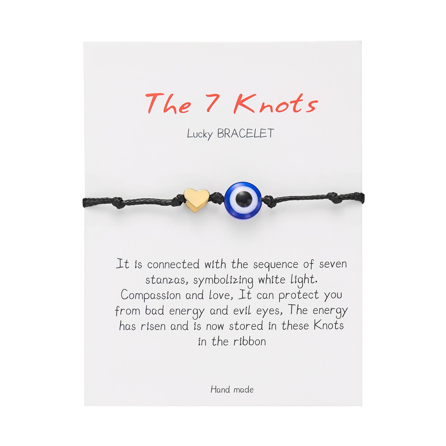 Devil's Eye Lucky Red Rope Knot Love Couple Bracelets
