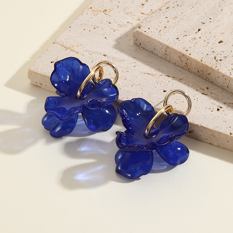 Women's Fashion Handmade Butterfly Shape Multicolor Earrings