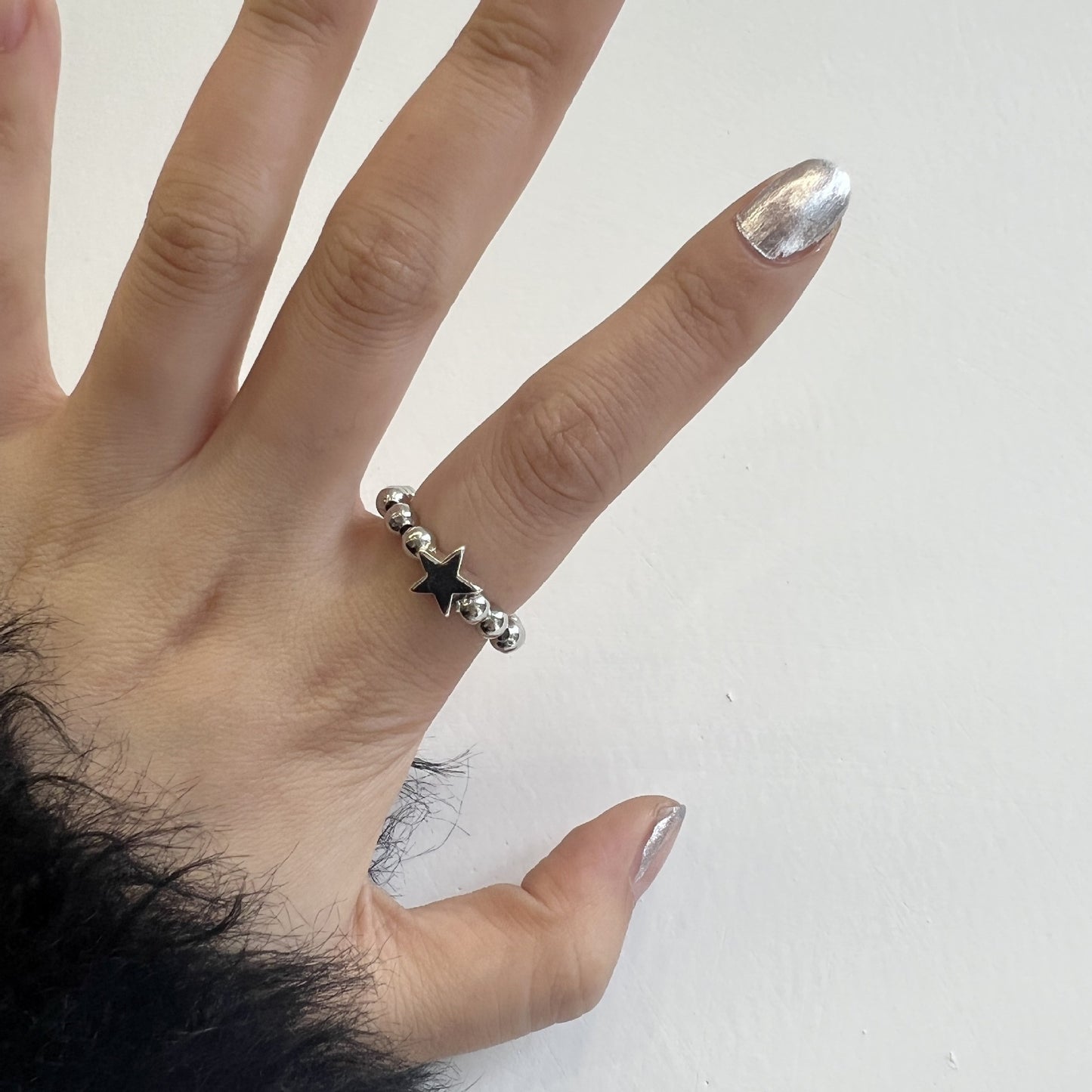Female Simple Open Light Luxury Minority Rings