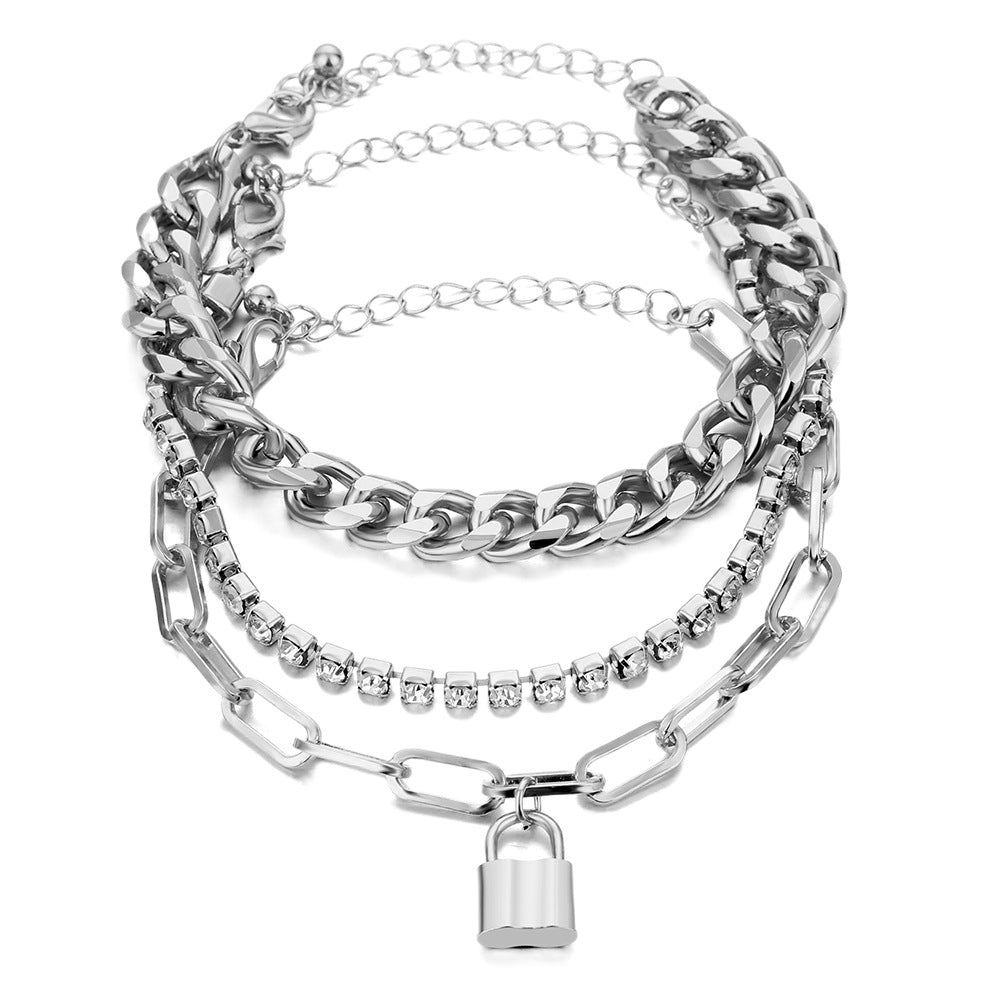 Suit Hip Hop Chain Unique Punk Bracelets