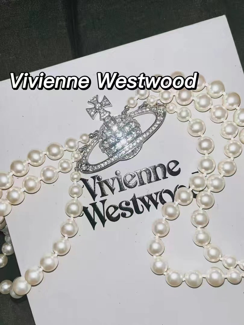 Women's Queen Mother Of The West Pearl Full Necklaces