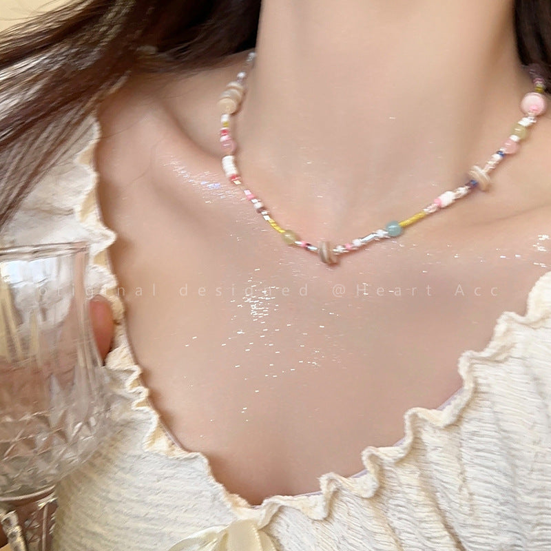 Women's Style Butterfly National Fashion Simple Retro Beaded Necklaces