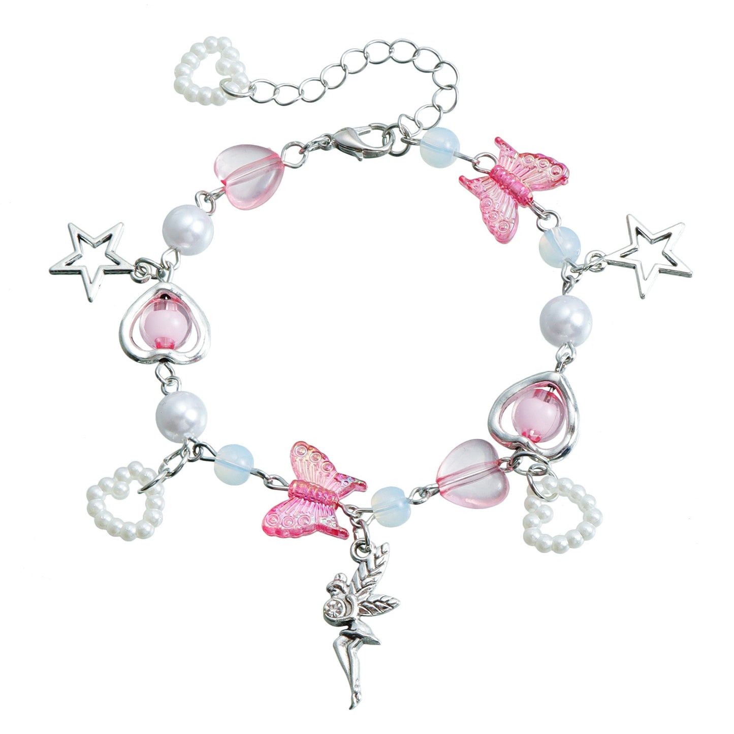 Ornament Beaded Female Pastoral Imitation Crystal Bracelets