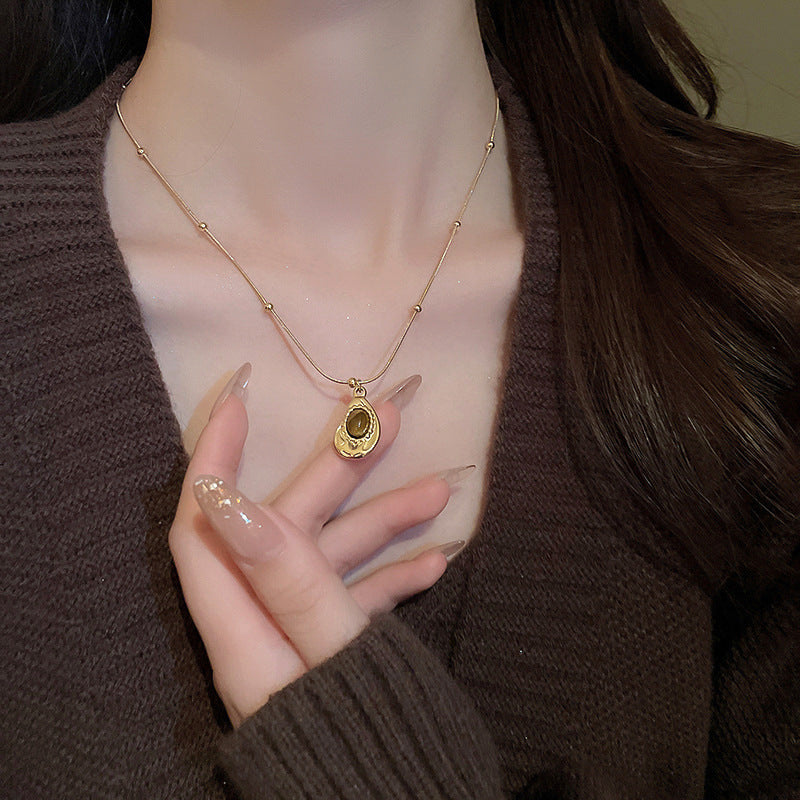 Women's Retro Fashion Long Sweater Chain Personalized Necklaces
