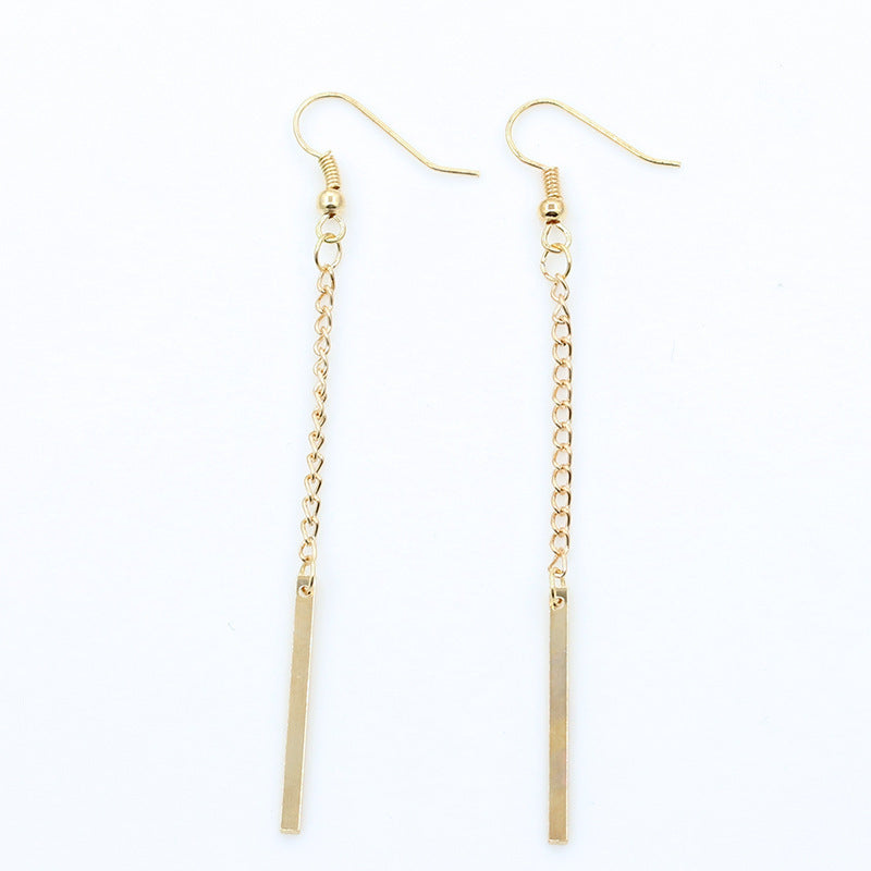 Long Fringe Female Fashion Personality Chain Earrings