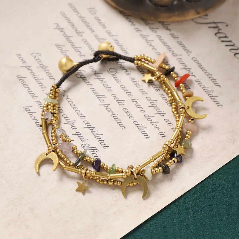 Women's Chinese Ethnic Style Woven Niche Retro Bracelets
