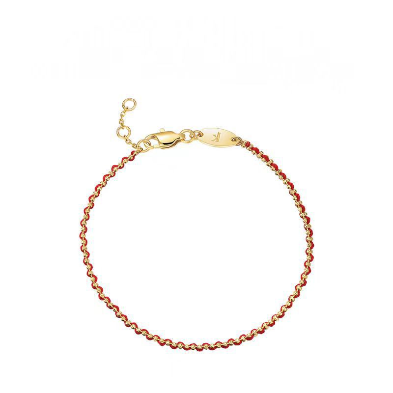 Red Rope Graceful Fashionable Popular Fine Bracelets