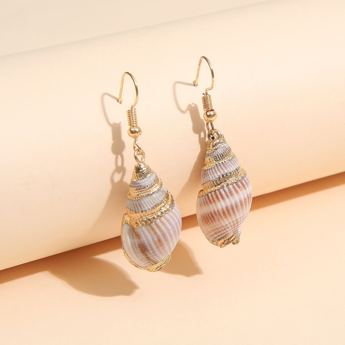 Women's Conch Shell Eardrops Personalized Beach Style Earrings