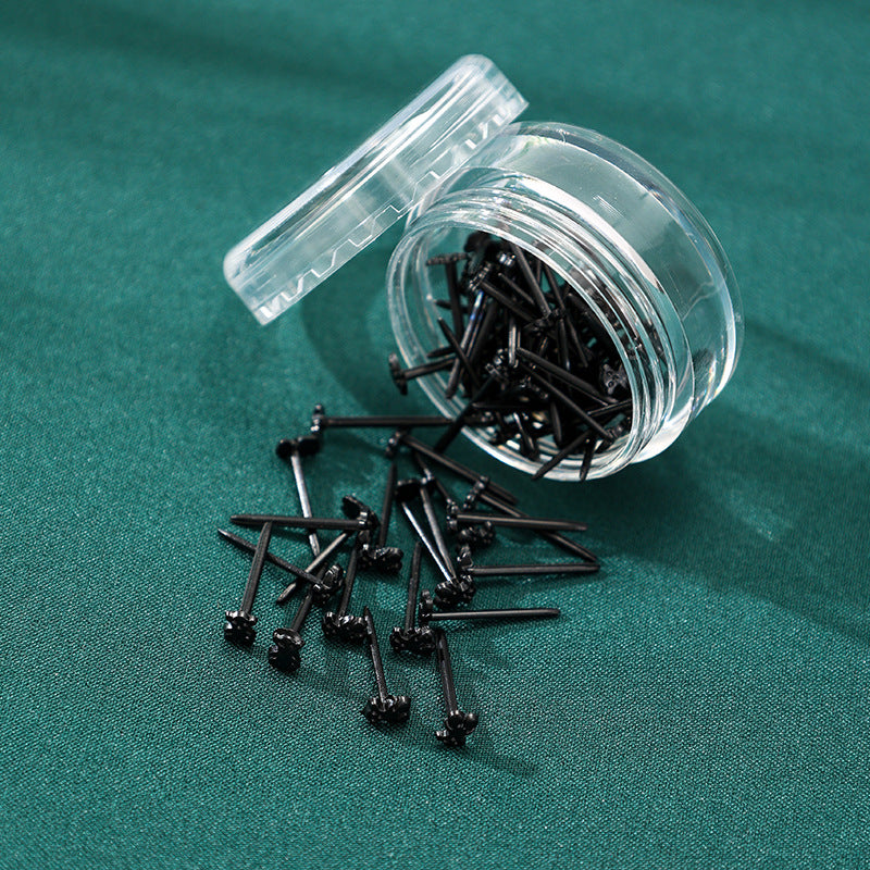 Bar Comfortable Transparent Invisible Auricular Needle Earrings