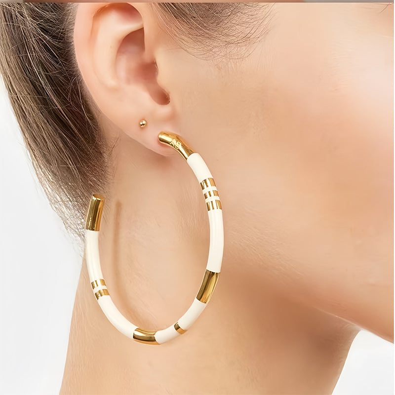 Patch Female French Entry Lux Niche Earrings