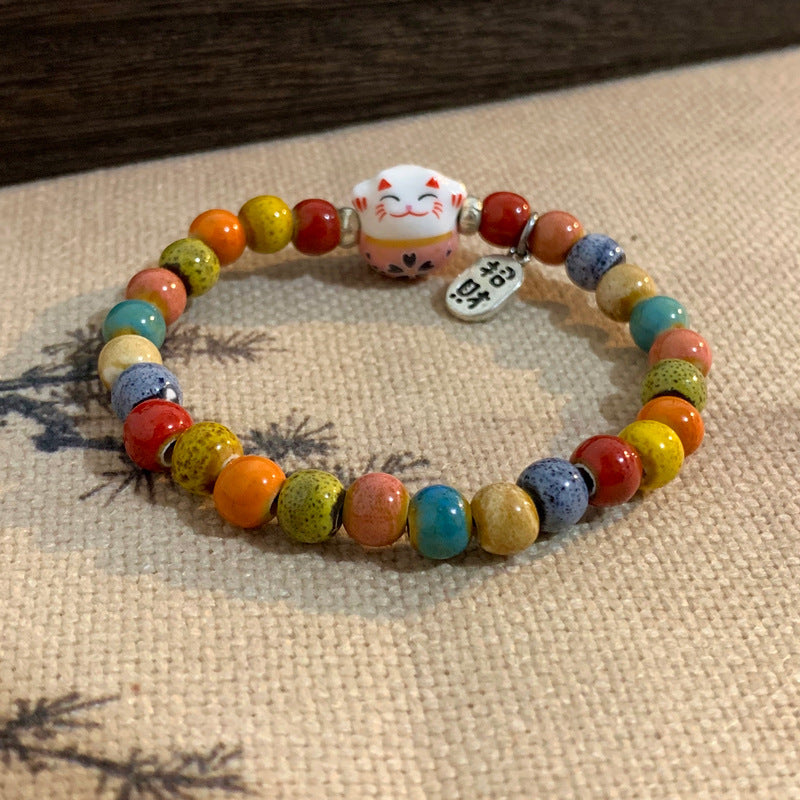 Niche Personality Colorful Ethnic Style Girlfriends Bracelets