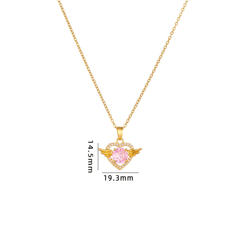 Temperamental Minority Design Titanium Steel Clavicle Necklaces