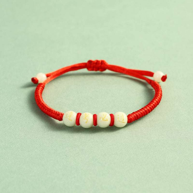 Chinese College Entrance Examination Gold List Title Ashore Blessing Bracelets