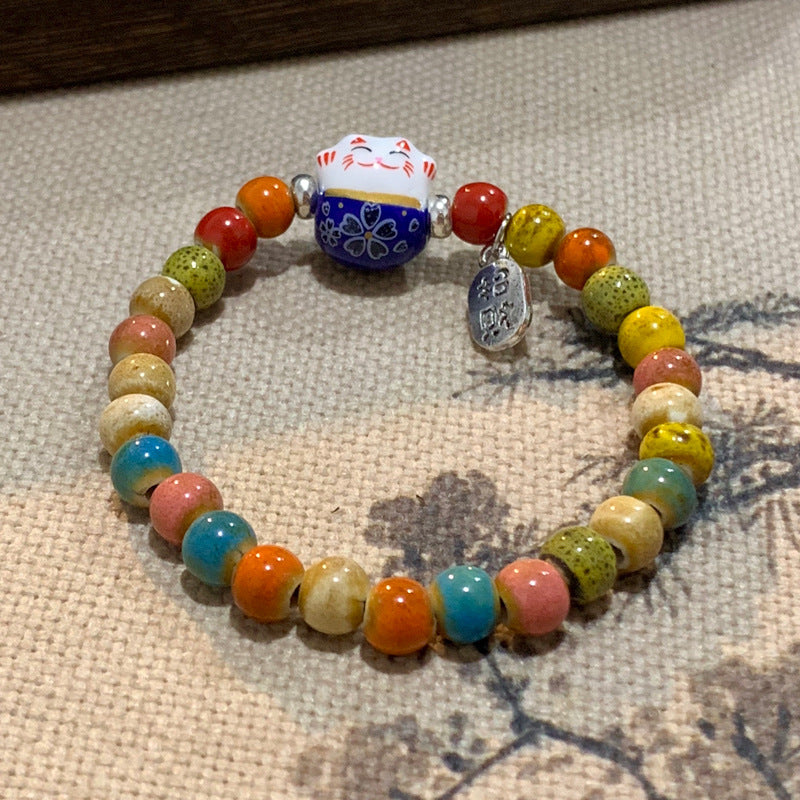 Niche Personality Colorful Ethnic Style Girlfriends Bracelets