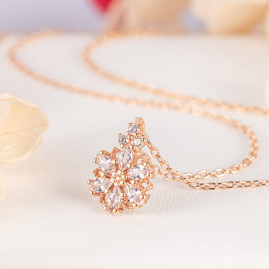 Limited Snowflake Snow Mowing Moonstone Tan Rings