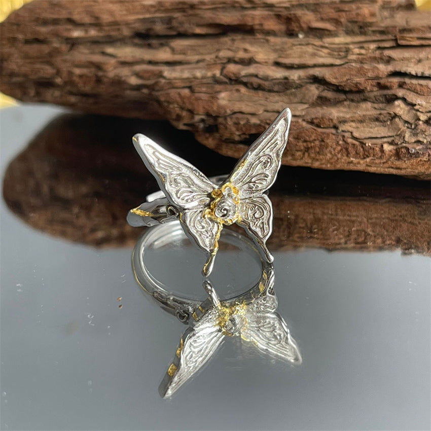 Women's Sterling Sier Style Niche High-grade Light Rings