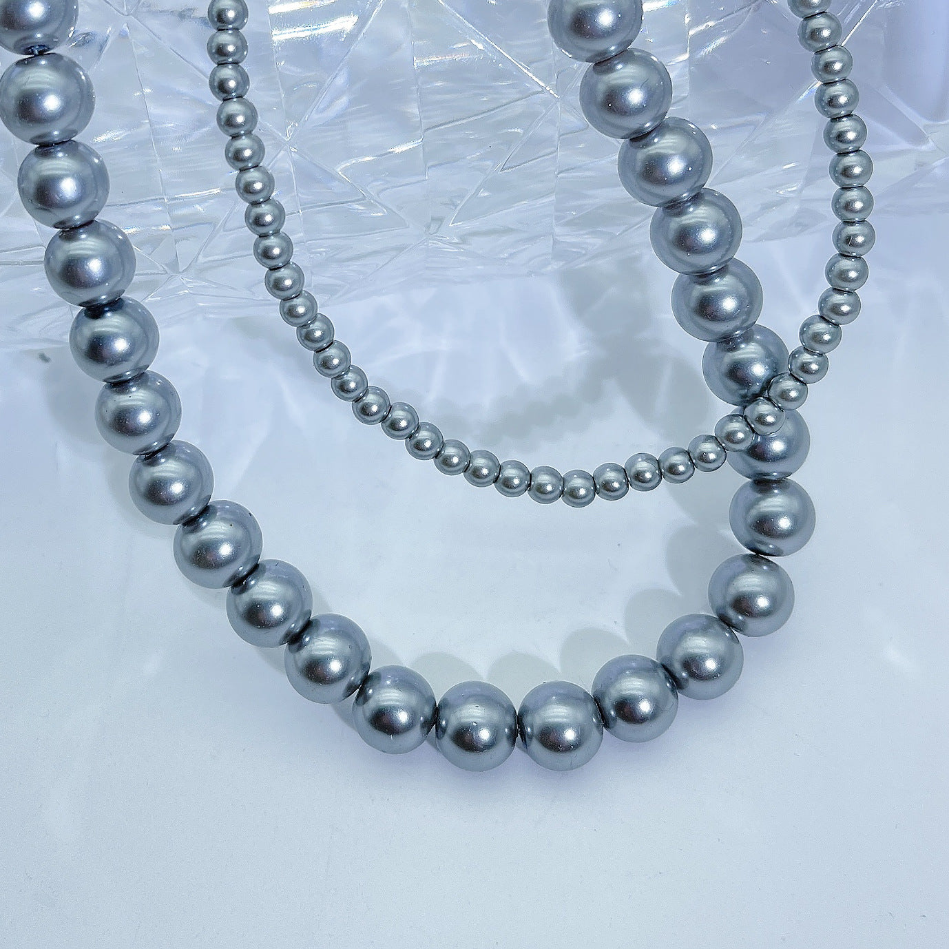 Women's Double Layer Twin High-grade Retro Home Clavicle Necklaces