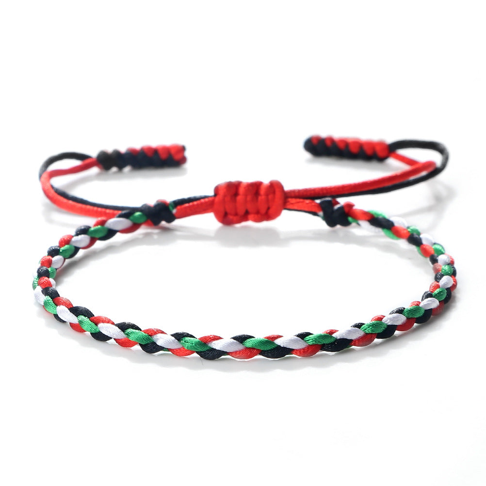 Colors Hand Weaving Color Dorje Knot Fashion Bracelets