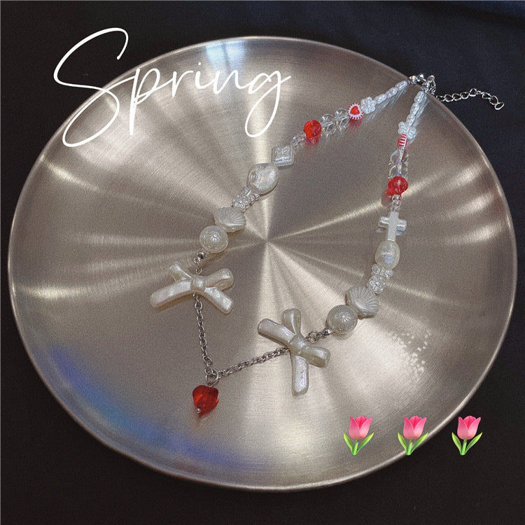 Women's Beaded For Summer Niche Design Mori Style Necklaces