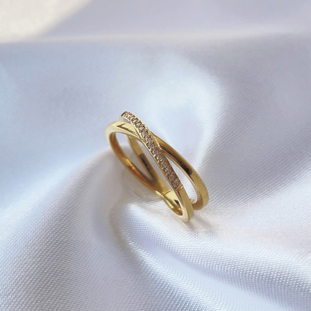Rose Gold Titanium Steel Does Not Rings