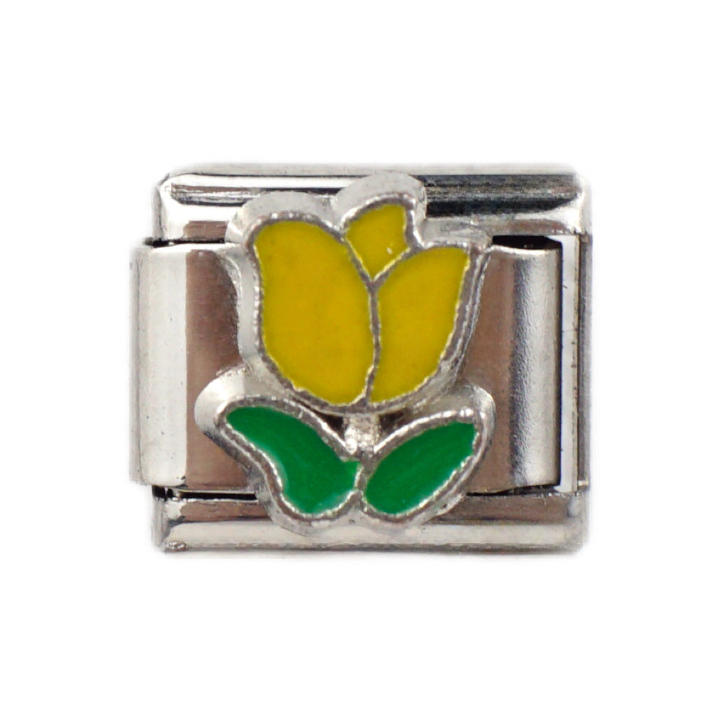 Elastic Module Creative Small Yellow Duck Bracelets