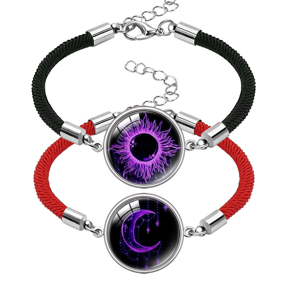 Women's & Men's Woven Hand Strap Valentine's Day Couple Bracelets