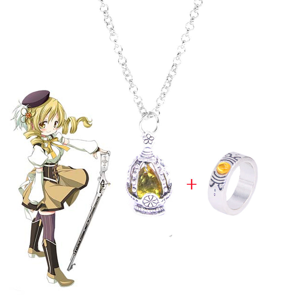 Anime Peripheral Magi Soul Gem Spirit Core Necklaces