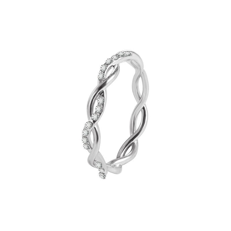 Women's Twist Couple Simple Fashion Accessories Little Rings