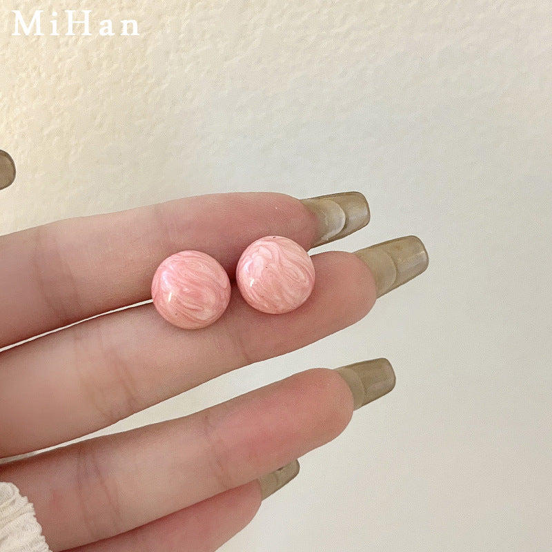 Summer Fashion Fresh Round High Sense Earrings