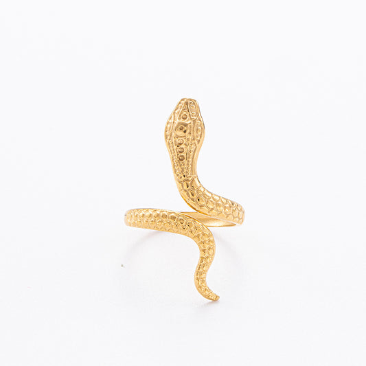 Steel Stainless Gold Plated High-grade Summer Wind Rings