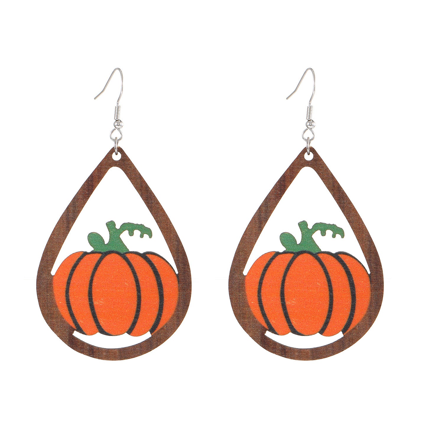 Alloy Funny Fun Ghost Pumpkin Spider Earrings