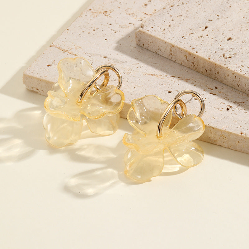 Women's Fashion Handmade Butterfly Shape Multicolor Earrings