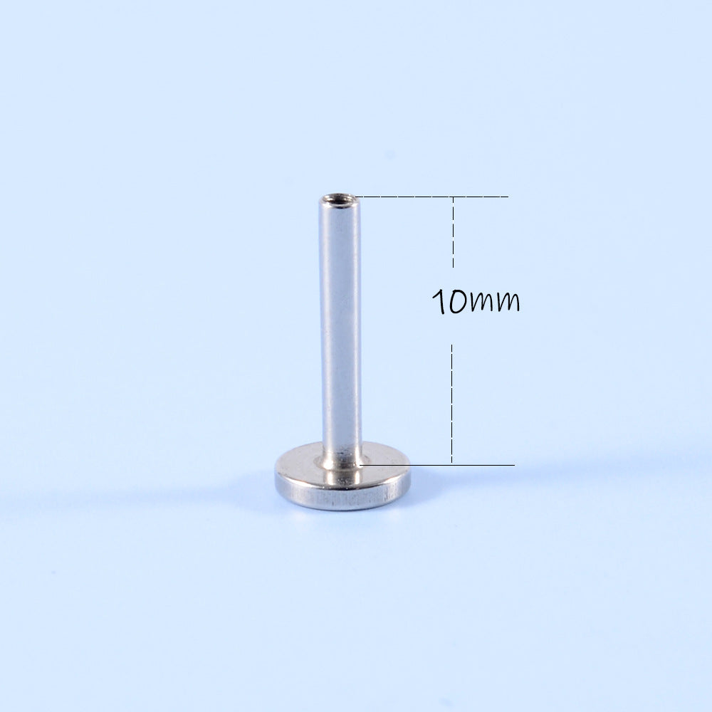 Thread Labret Ear Bone Long Rod Earrings