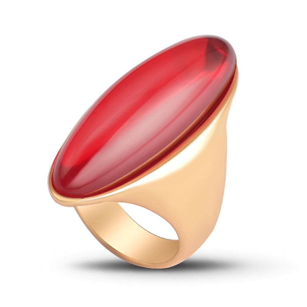 Women's Niche Jewelry Vintage Gemstone Small Commodity Rings