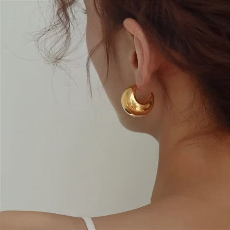 Shaped High-grade Female Personalized Cold Style Earrings