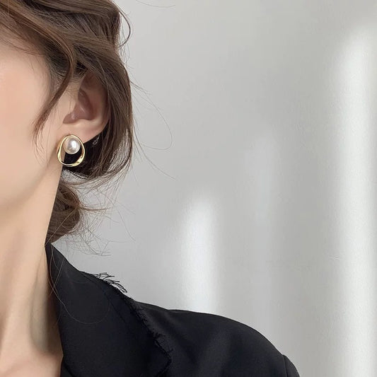 Mosquito Coil Ear Clip Earless Female Earrings