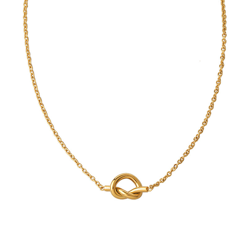 Women's Clavicle Chain Short Love Heart Simple Light Necklaces