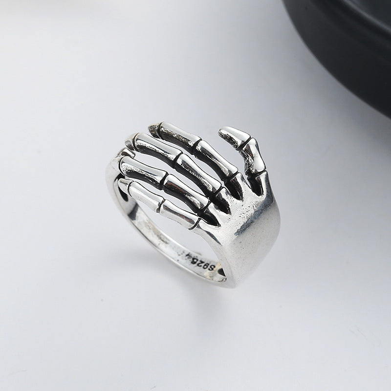 Women's Dark Palm Cool Street Retro Style Personality Rings