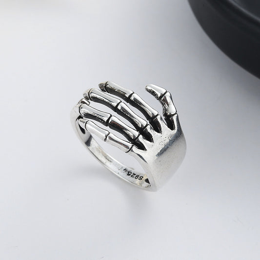 Women's Dark Palm Cool Street Retro Style Personality Rings