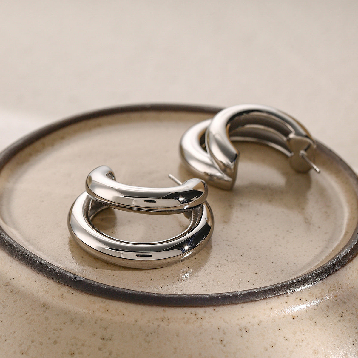 Unique Design Sense Advanced Cold Style Earrings