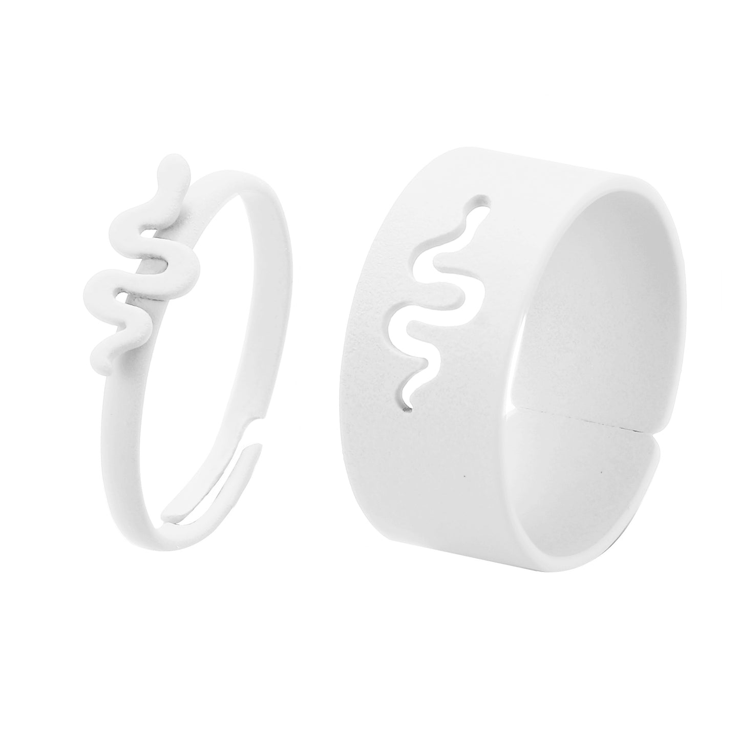 Women's Fashion Resin High-grade Temperament Freshwater Irregular Rings