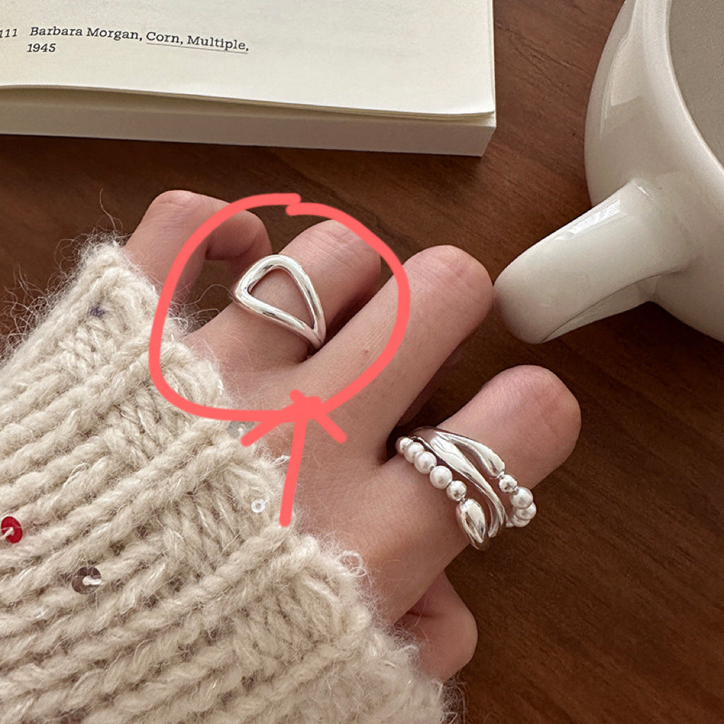 Finger Collection Sterling Sier Material Recent Combination Rings