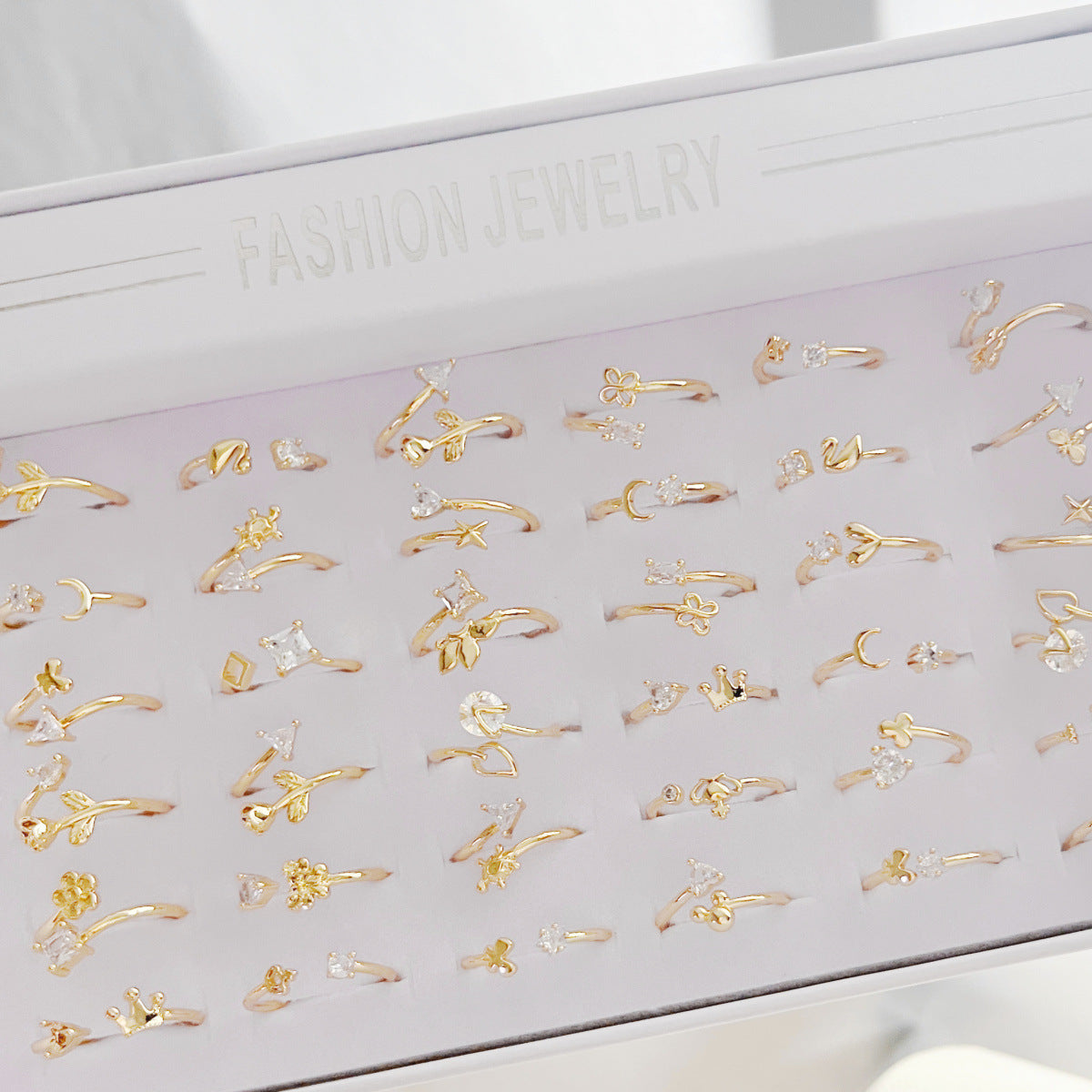 Heart-shaped Female Design Versatile High Sense Rings