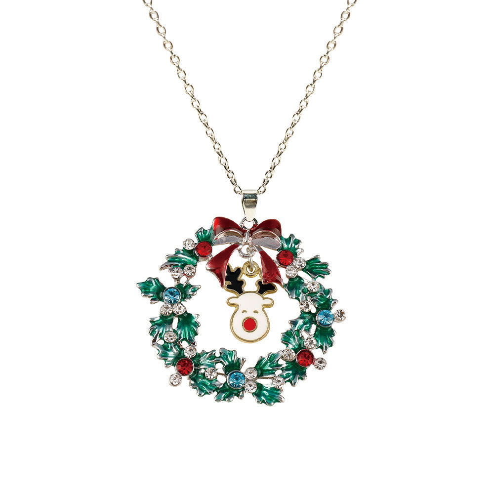 Christmas Diamond Garland Popular Sweater Chain Necklaces