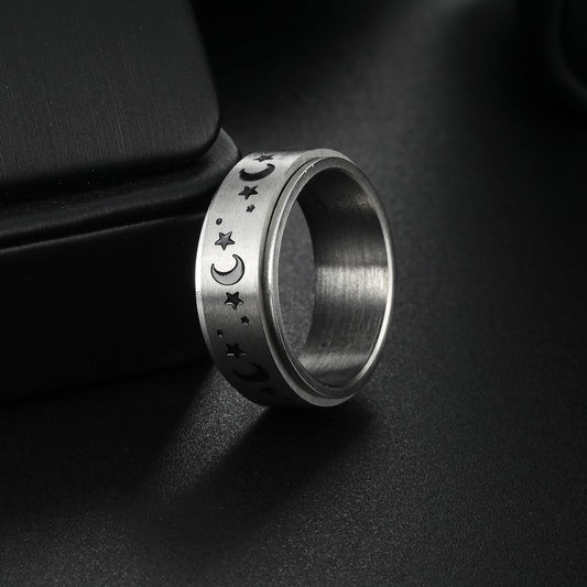 Men's Pretty Casual Stainless Steel Couple Rings