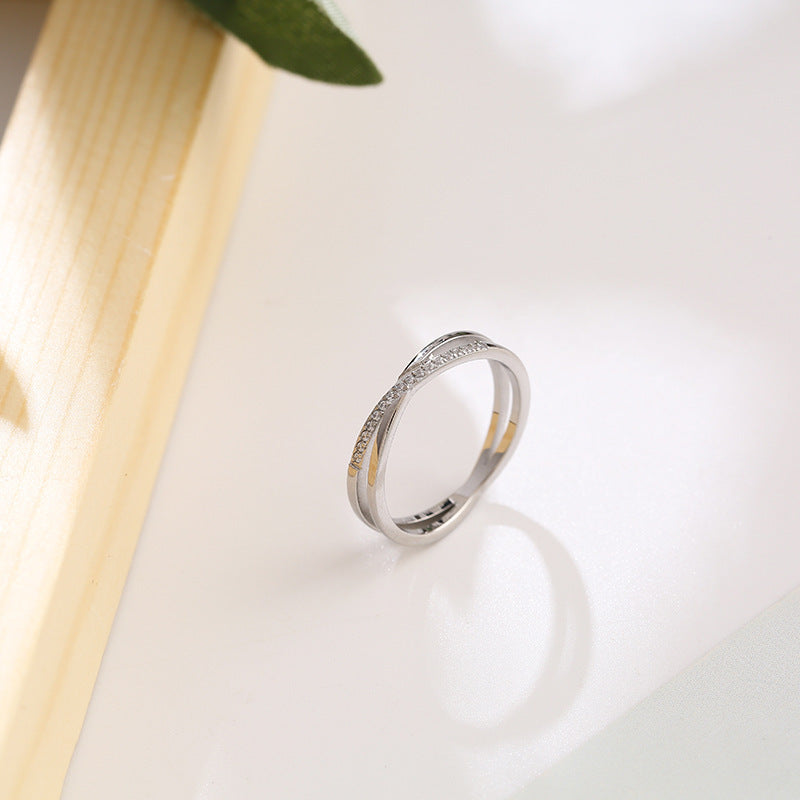 Rose Gold Titanium Steel Does Not Rings