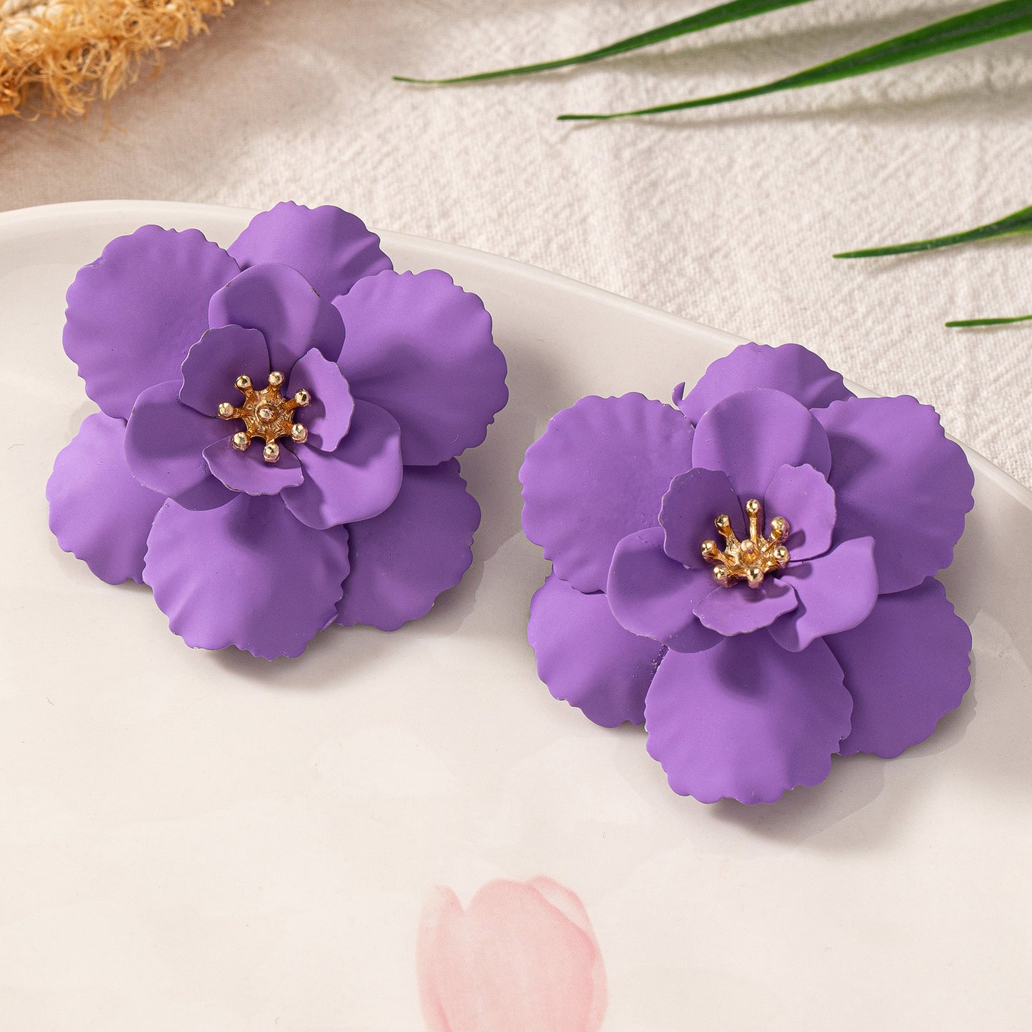 Women's Of Niche High-grade Fashion Commuter Simple Flower Earrings