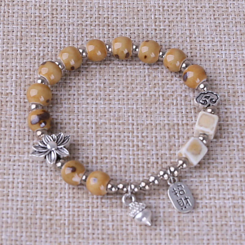 Ceramic High Temperature Kiln Transmutation Beads Mix Match Personalized Bracelets